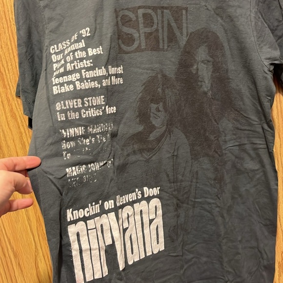 Spin Magazine Nirvana Cover Tshirt - Picture 3 of 3